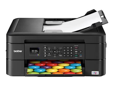 The Brother MFC-J1010DW color inkjet all-in-one printer is ideal for your home, home office or small office. . Color printer walmart